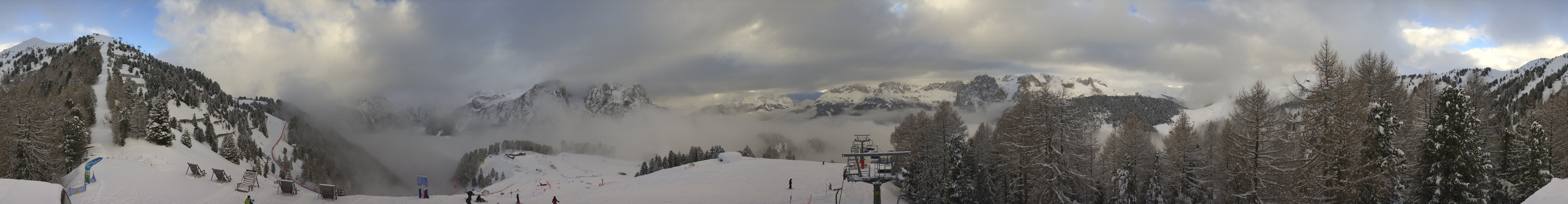 Archiv Foto Webcam Panorama Pozza di Fassa - Buffaure