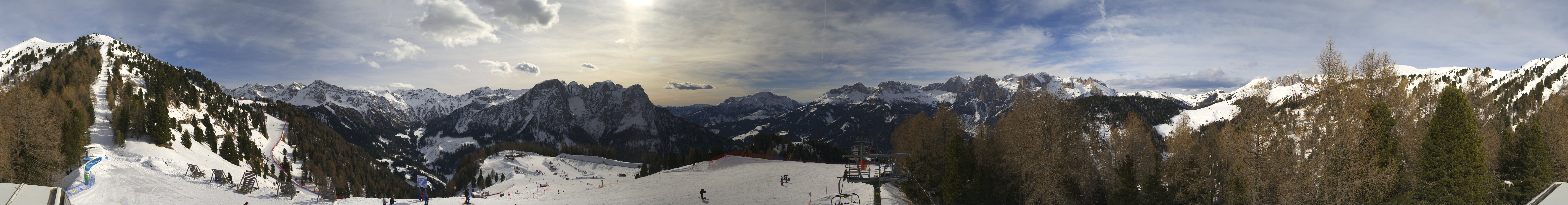Archiv Foto Webcam Panorama Pozza di Fassa - Buffaure