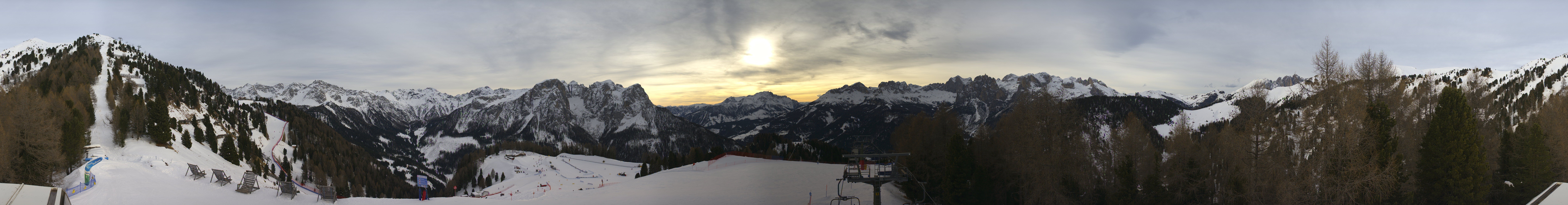 Archiv Foto Webcam Panorama Pozza di Fassa - Buffaure