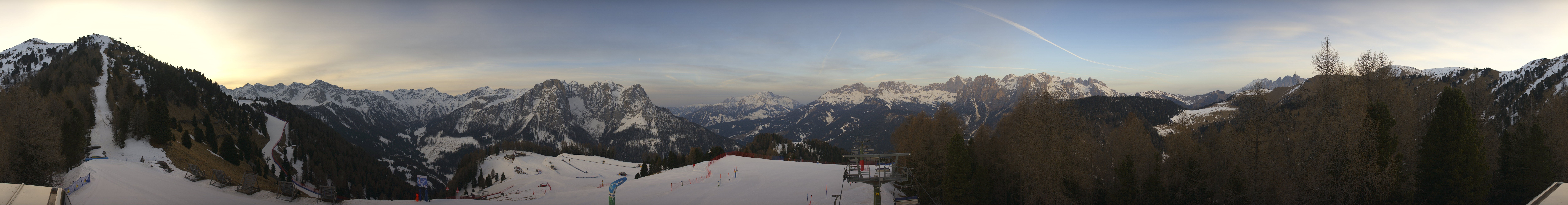 Archiv Foto Webcam Panorama Pozza di Fassa - Buffaure