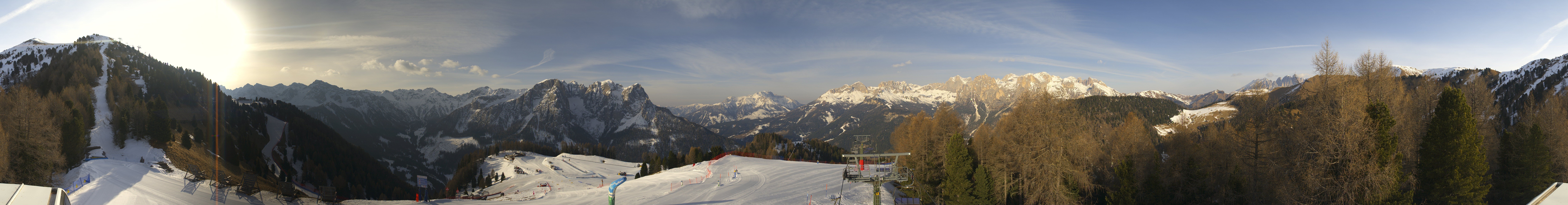 Archiv Foto Webcam Panorama Pozza di Fassa - Buffaure