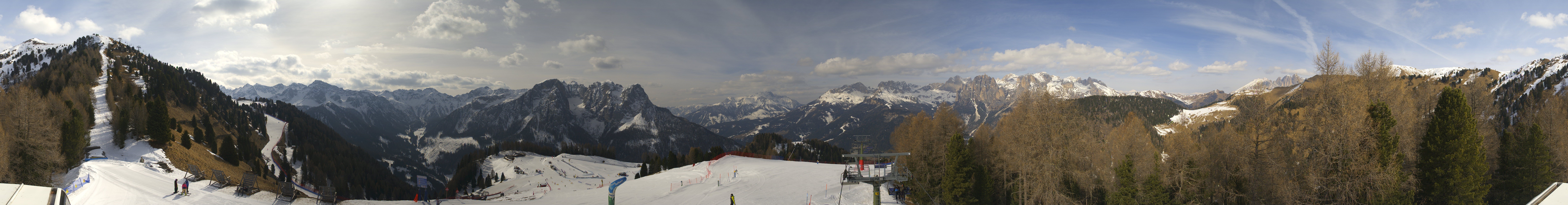 Archiv Foto Webcam Panorama Pozza di Fassa - Buffaure