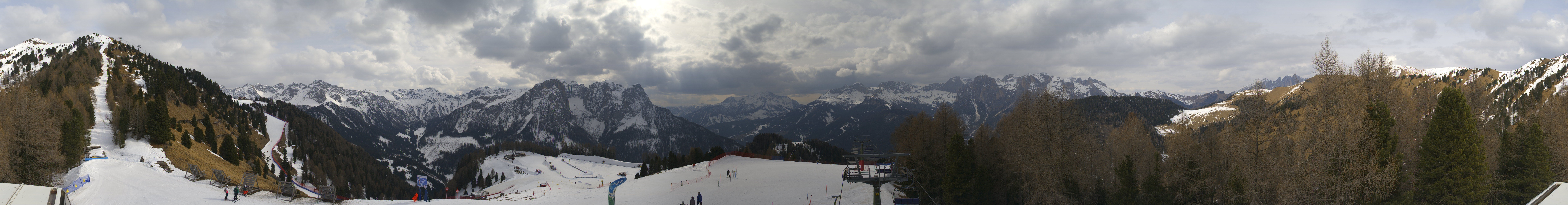 Archiv Foto Webcam Panorama Pozza di Fassa - Buffaure