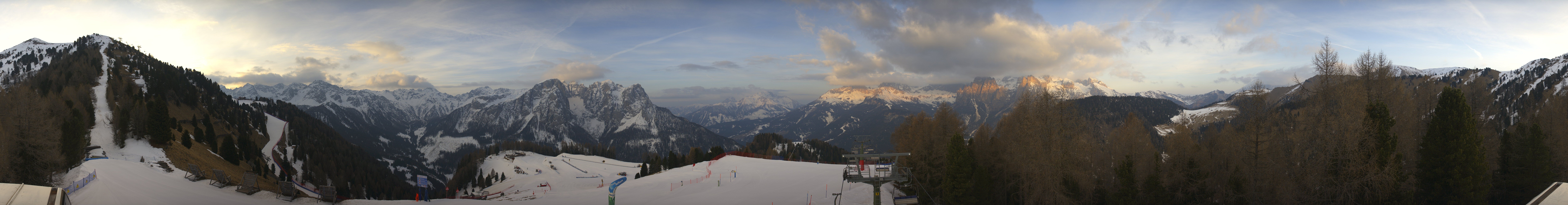 Archiv Foto Webcam Panorama Pozza di Fassa - Buffaure