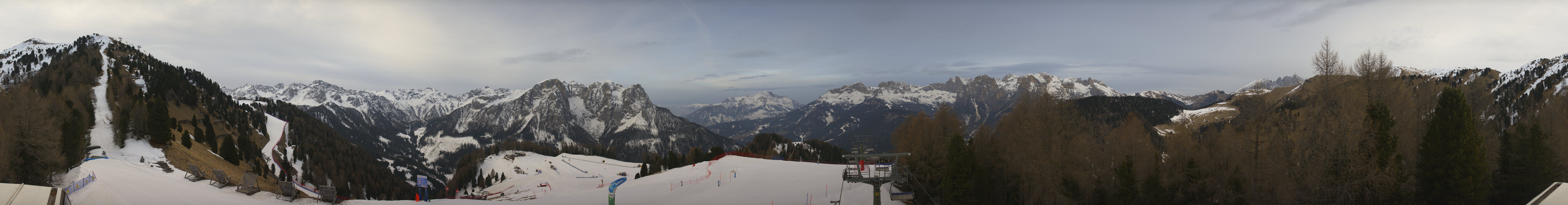 Archiv Foto Webcam Panorama Pozza di Fassa - Buffaure