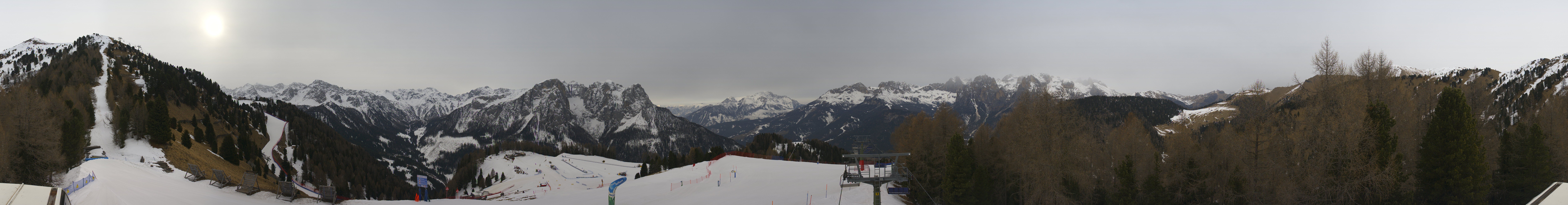 Archiv Foto Webcam Panorama Pozza di Fassa - Buffaure