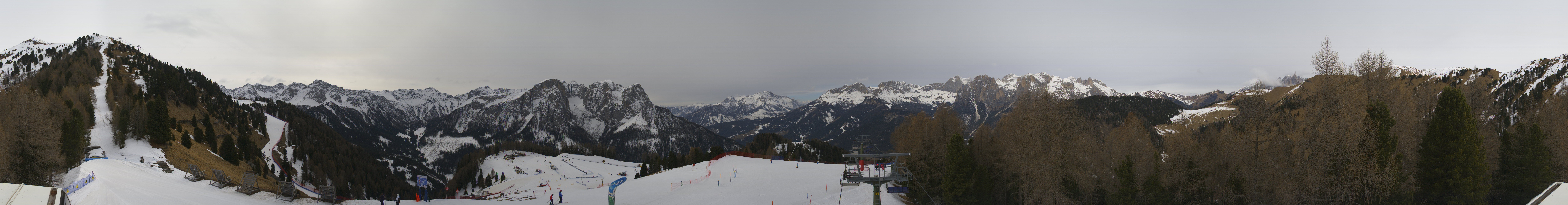 Archiv Foto Webcam Panorama Pozza di Fassa - Buffaure
