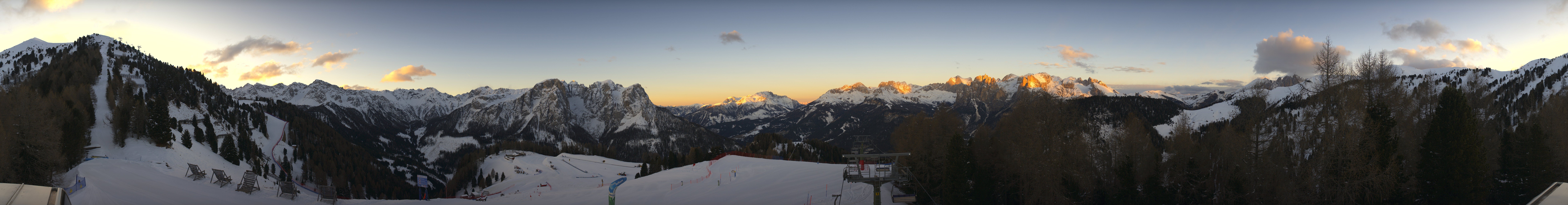 Archiv Foto Webcam Panorama Pozza di Fassa - Buffaure