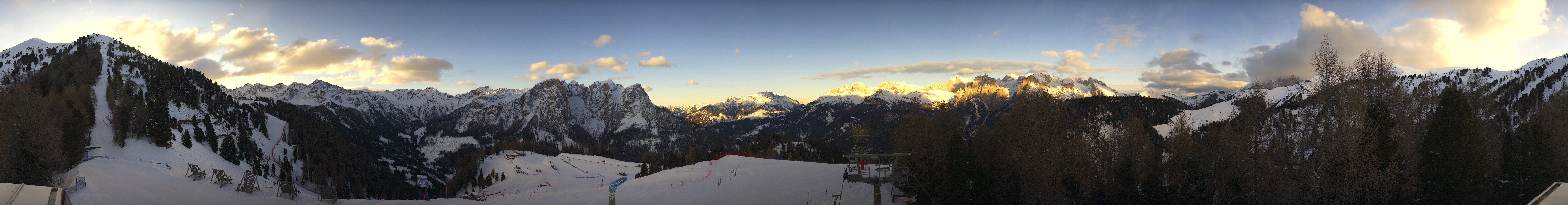 Archiv Foto Webcam Panorama Pozza di Fassa - Buffaure