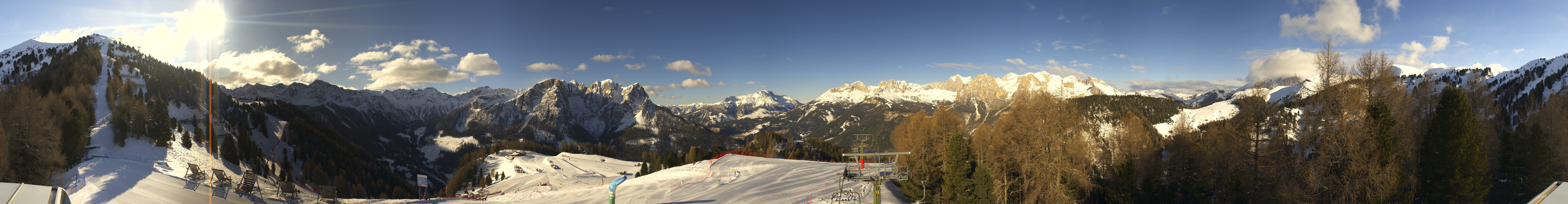 Archiv Foto Webcam Panorama Pozza di Fassa - Buffaure