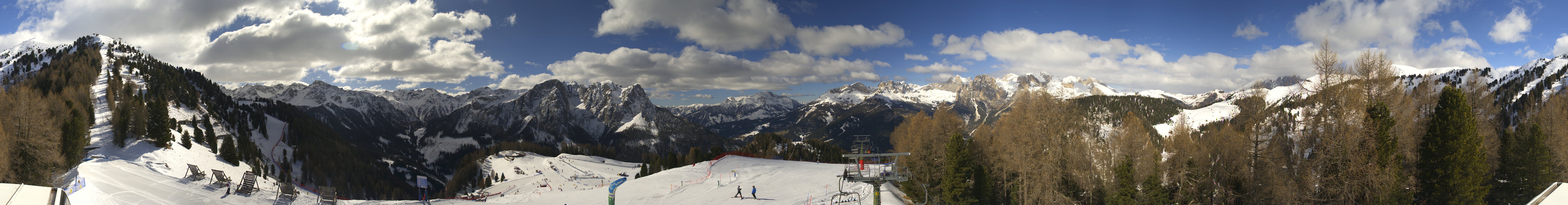 Archiv Foto Webcam Panorama Pozza di Fassa - Buffaure