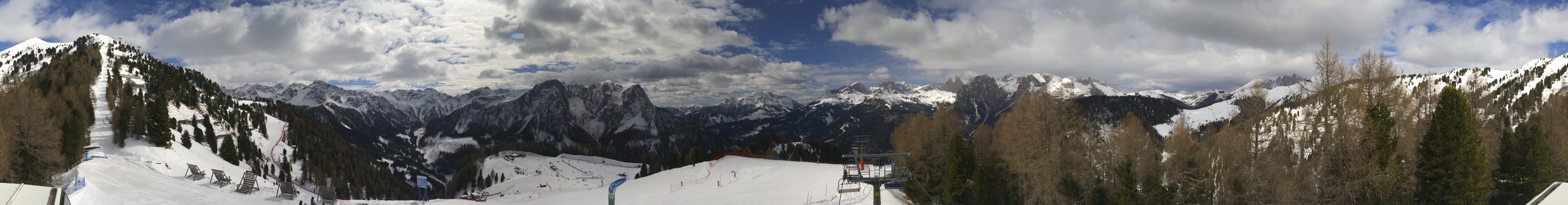 Archiv Foto Webcam Panorama Pozza di Fassa - Buffaure