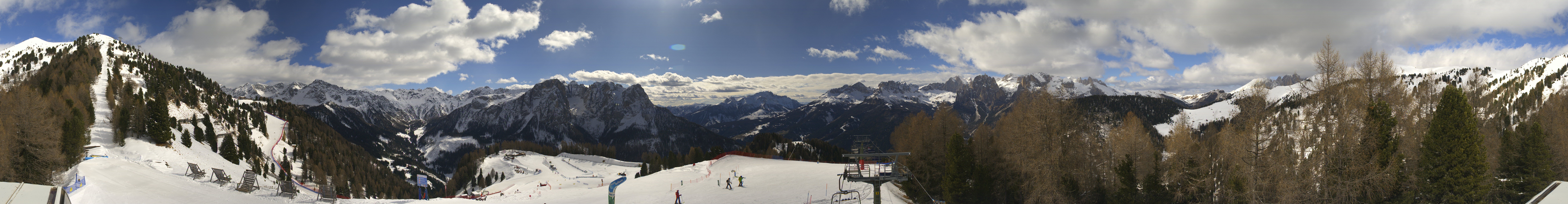 Archiv Foto Webcam Panorama Pozza di Fassa - Buffaure