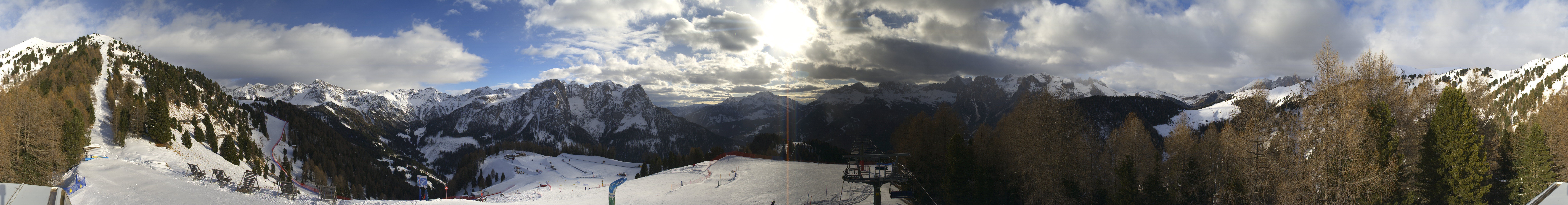 Archiv Foto Webcam Panorama Pozza di Fassa - Buffaure