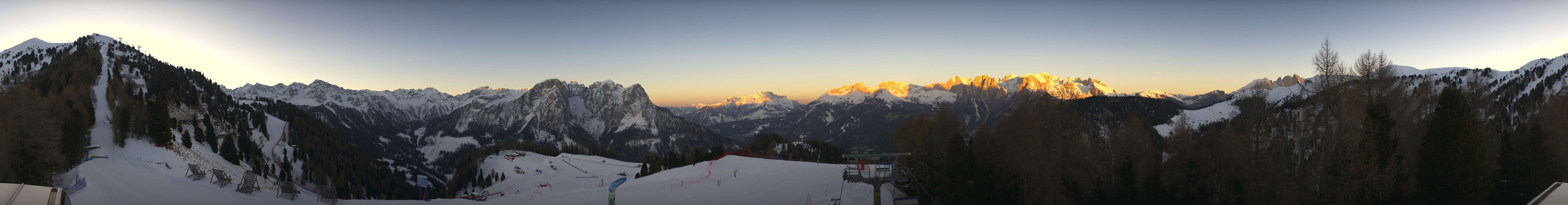 Archiv Foto Webcam Panorama Pozza di Fassa - Buffaure