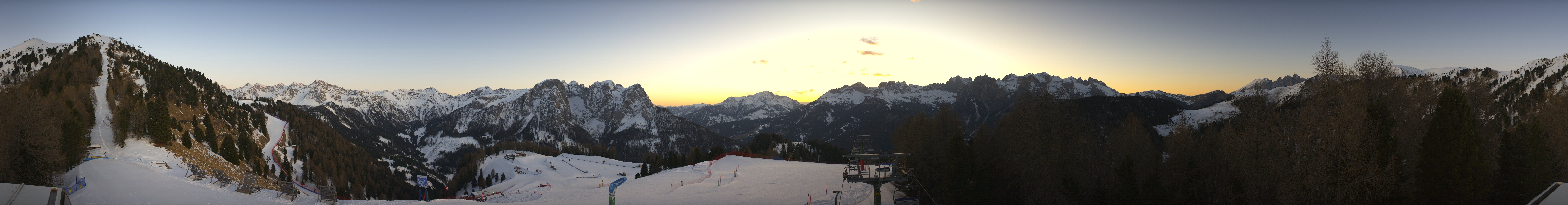 Archiv Foto Webcam Panorama Pozza di Fassa - Buffaure