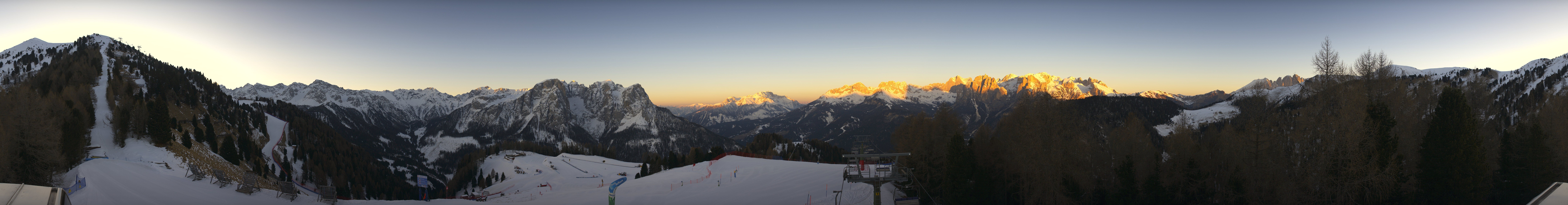 Archiv Foto Webcam Panorama Pozza di Fassa - Buffaure