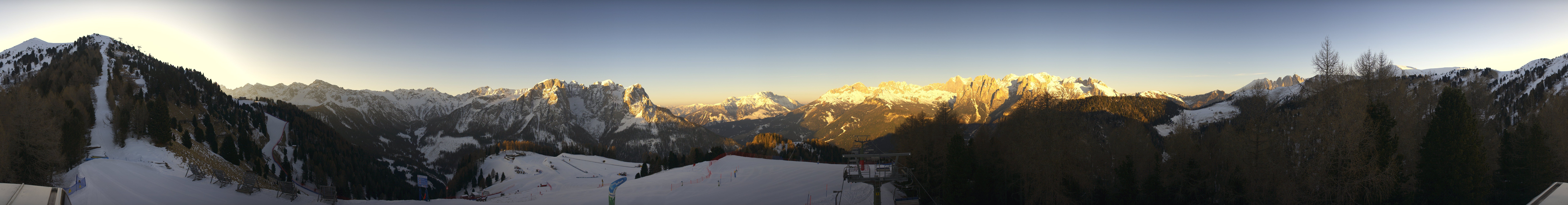 Archiv Foto Webcam Panorama Pozza di Fassa - Buffaure