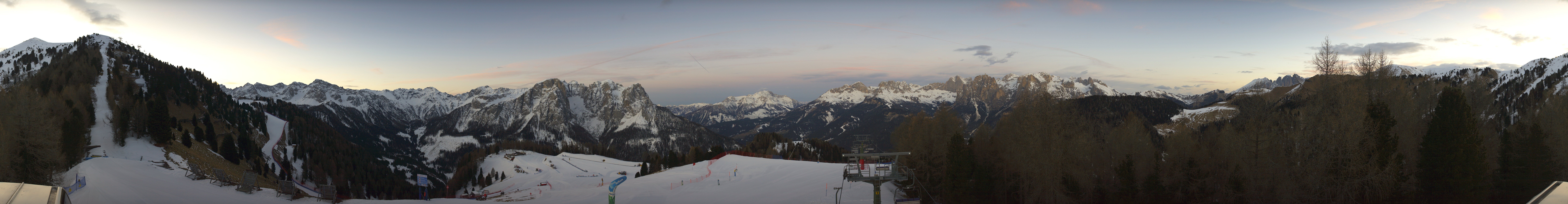 Archiv Foto Webcam Panorama Pozza di Fassa - Buffaure