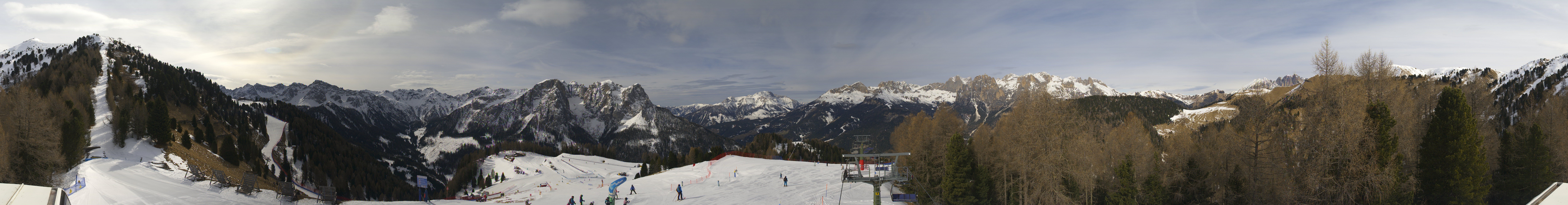 Archiv Foto Webcam Panorama Pozza di Fassa - Buffaure