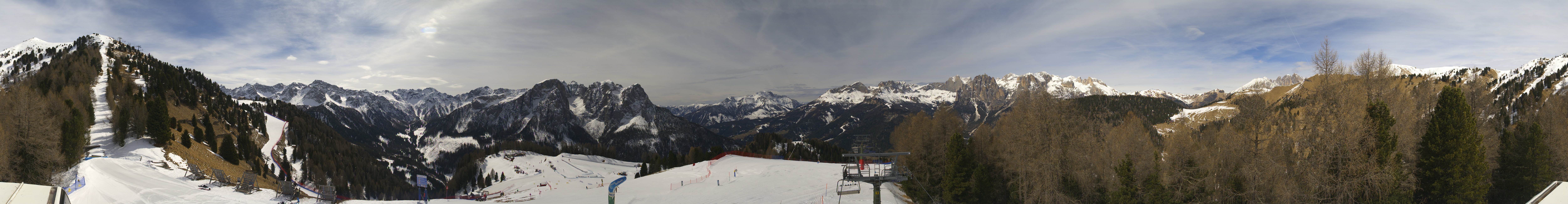 Archiv Foto Webcam Panorama Pozza di Fassa - Buffaure