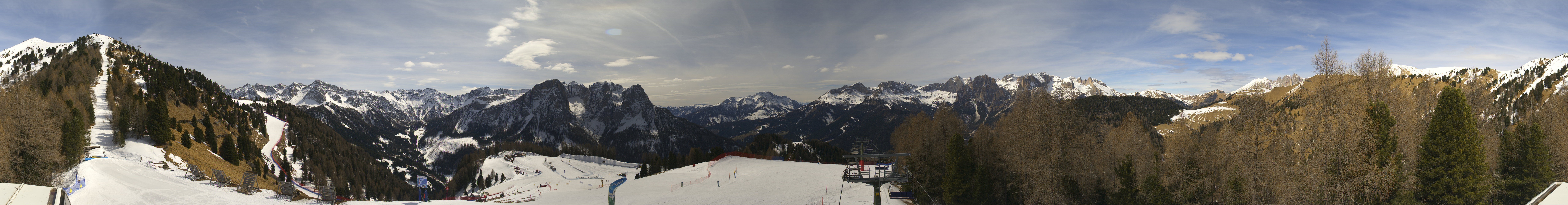 Archiv Foto Webcam Panorama Pozza di Fassa - Buffaure