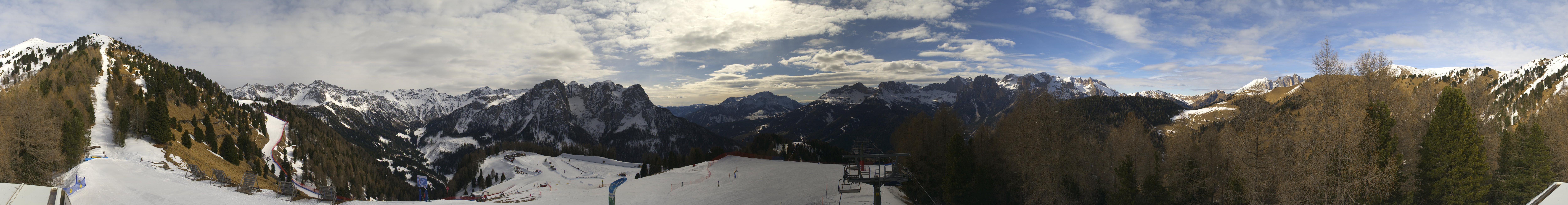 Archiv Foto Webcam Panorama Pozza di Fassa - Buffaure