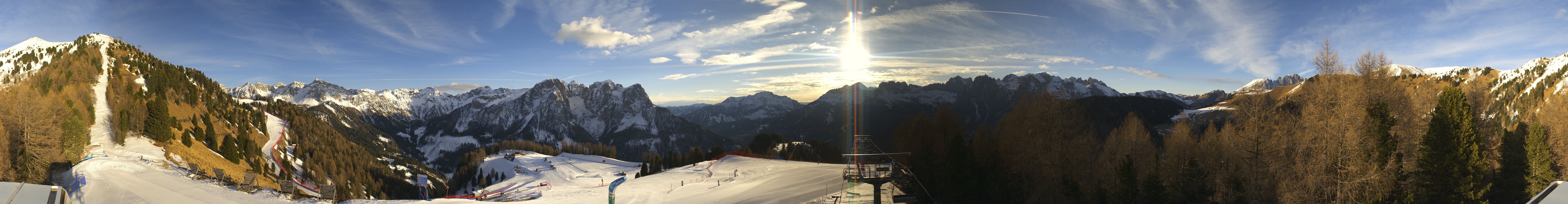 Archiv Foto Webcam Panorama Pozza di Fassa - Buffaure