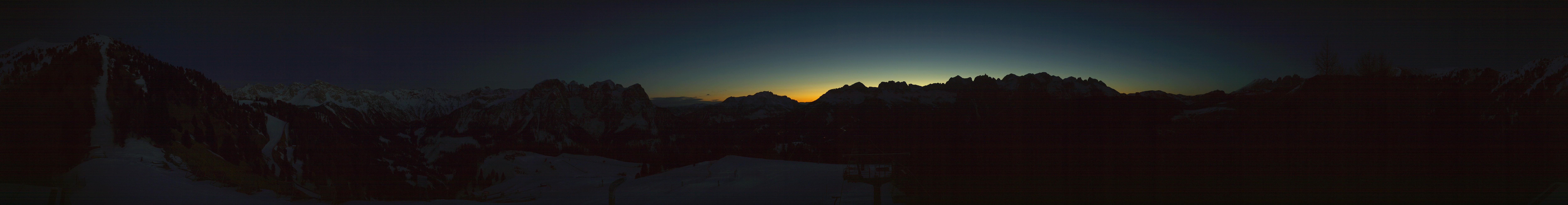 Archiv Foto Webcam Panorama Pozza di Fassa - Buffaure