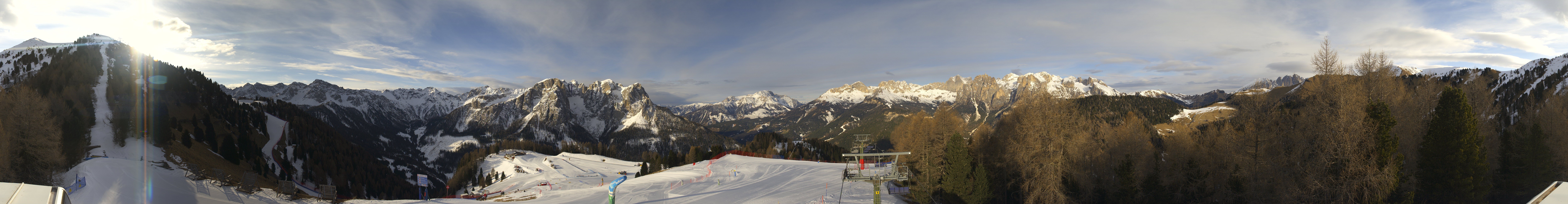 Archiv Foto Webcam Panorama Pozza di Fassa - Buffaure