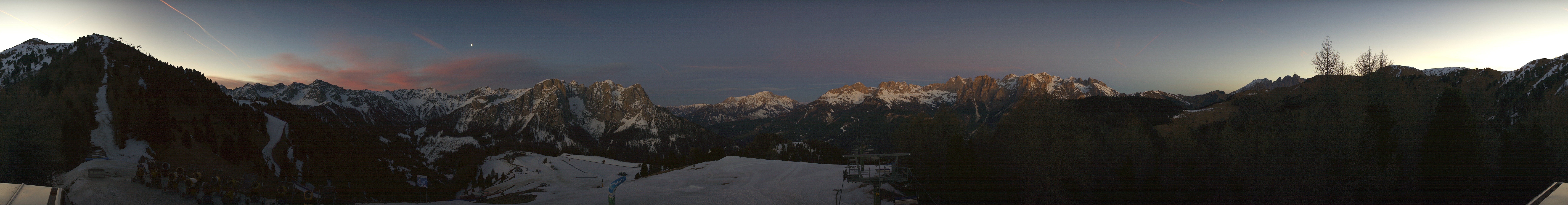 Archiv Foto Webcam Panorama Pozza di Fassa - Buffaure