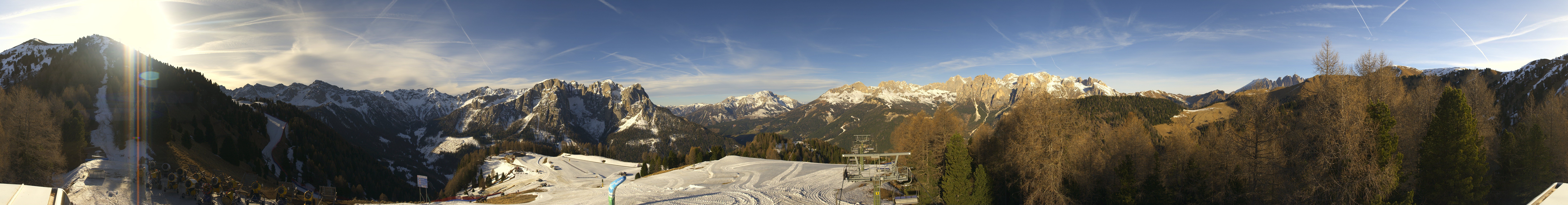 Archiv Foto Webcam Panorama Pozza di Fassa - Buffaure