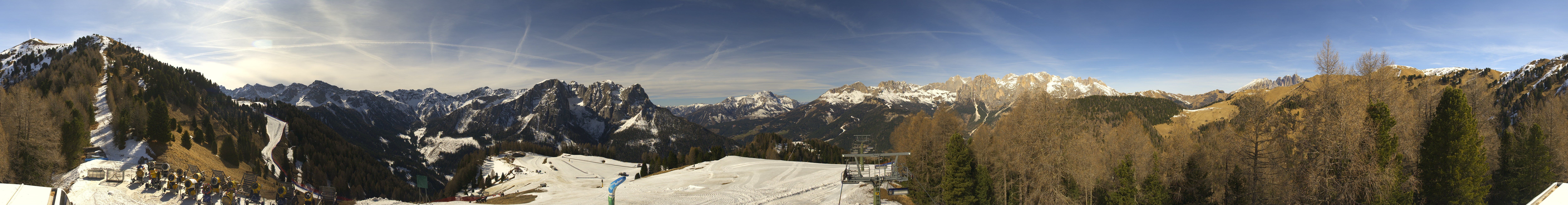 Archiv Foto Webcam Panorama Pozza di Fassa - Buffaure