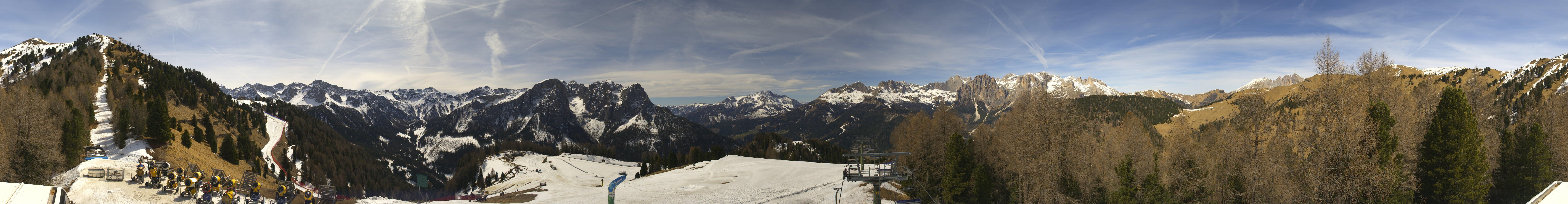 Archiv Foto Webcam Panorama Pozza di Fassa - Buffaure