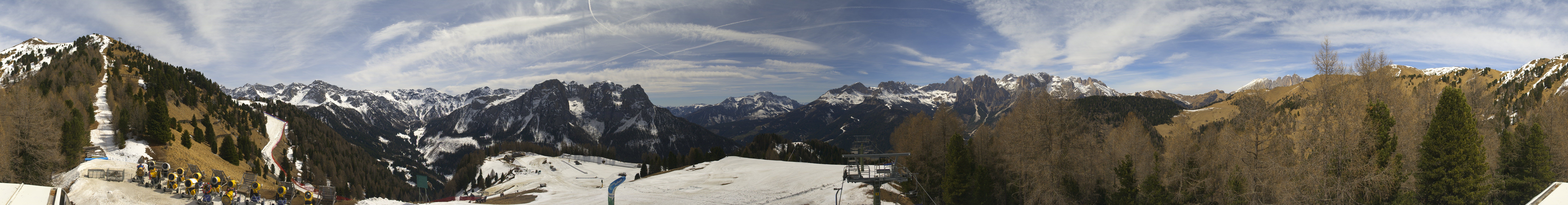 Archiv Foto Webcam Panorama Pozza di Fassa - Buffaure