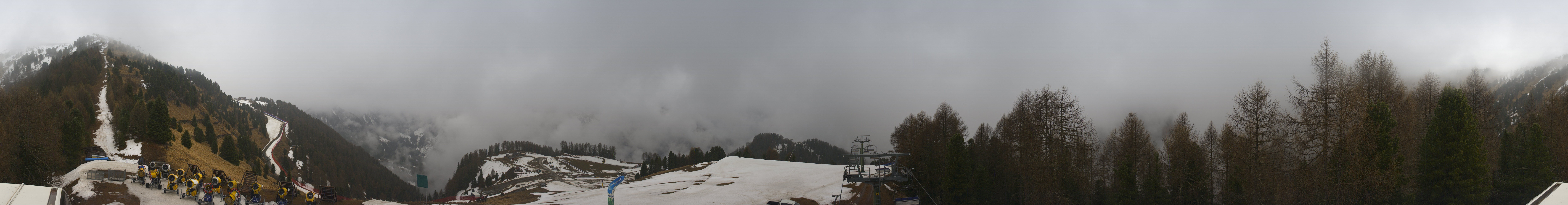 Archived image Webcam Dolomites Panorama - Pozza di Fassa