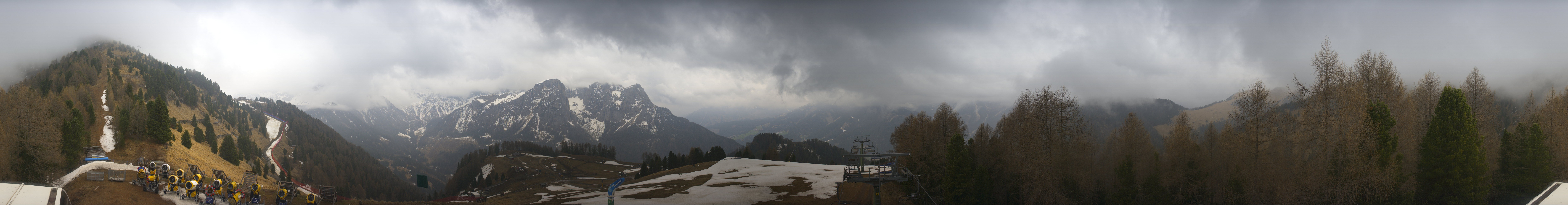 Archiv Foto Webcam Panorama Pozza di Fassa - Buffaure