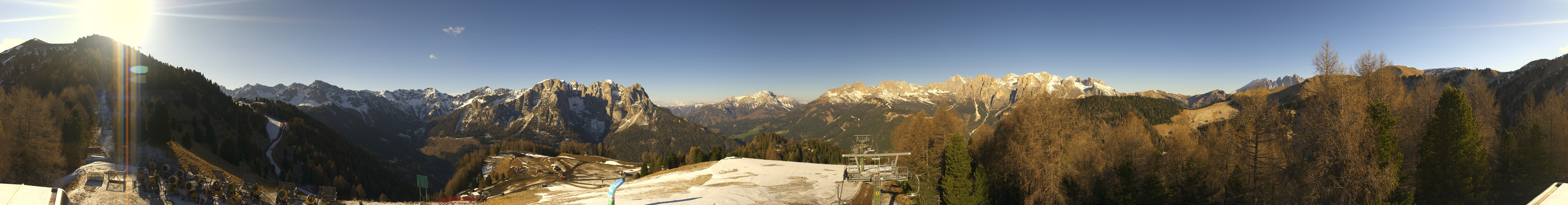Archiv Foto Webcam Panorama Pozza di Fassa - Buffaure