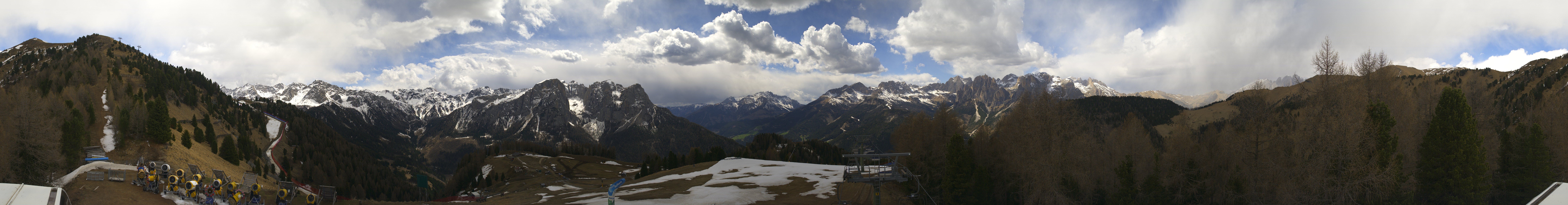 Archiv Foto Webcam Panorama Pozza di Fassa - Buffaure