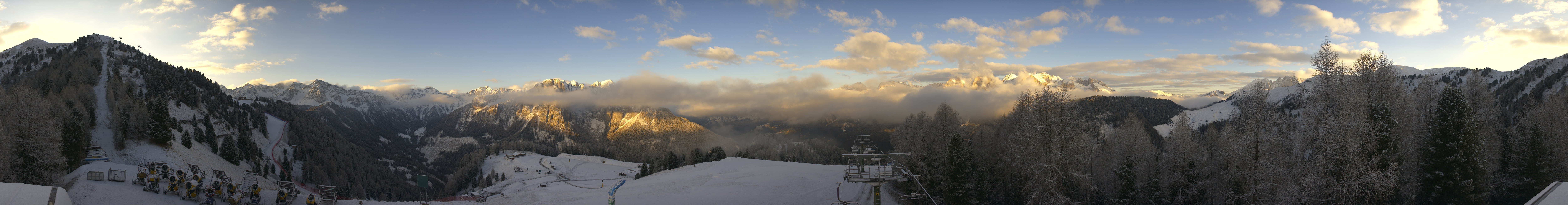 Archiv Foto Webcam Panorama Pozza di Fassa - Buffaure