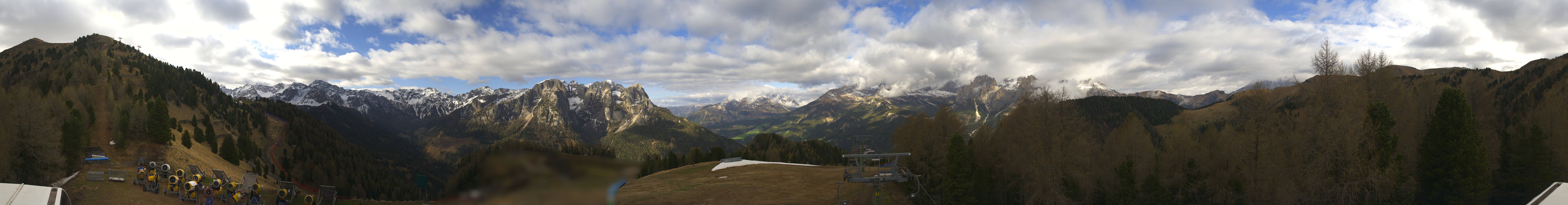 Archiv Foto Webcam Panorama Pozza di Fassa - Buffaure