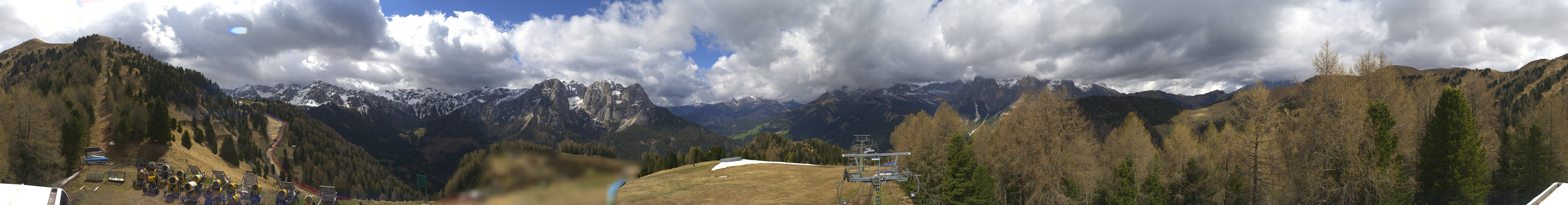 Archiv Foto Webcam Panorama Pozza di Fassa - Buffaure
