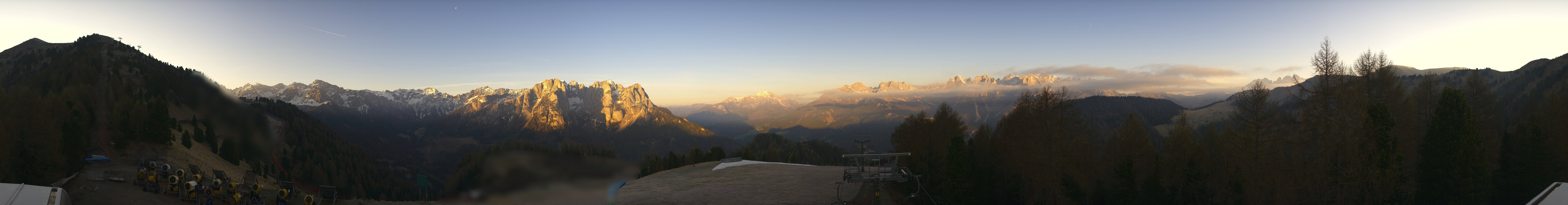 Archiv Foto Webcam Panorama Pozza di Fassa - Buffaure