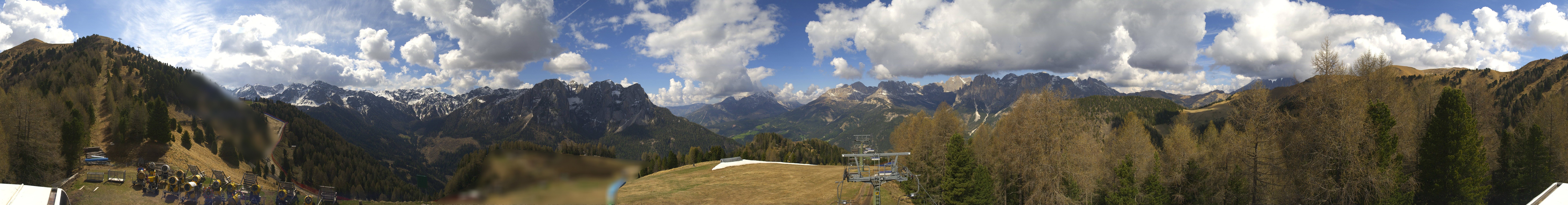 Archiv Foto Webcam Panorama Pozza di Fassa - Buffaure
