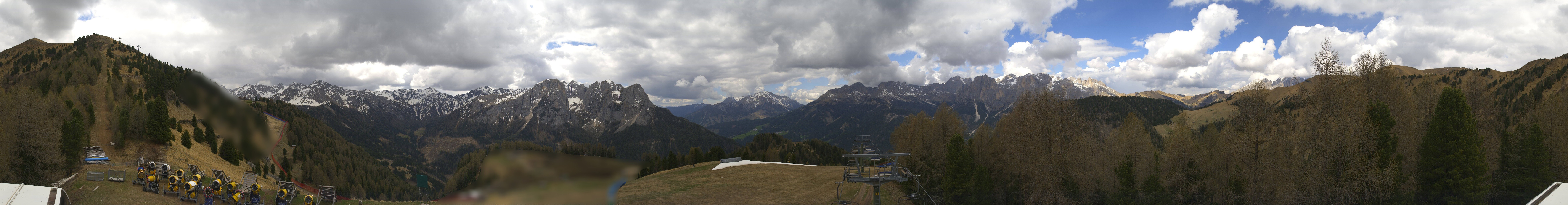 Archiv Foto Webcam Panorama Pozza di Fassa - Buffaure