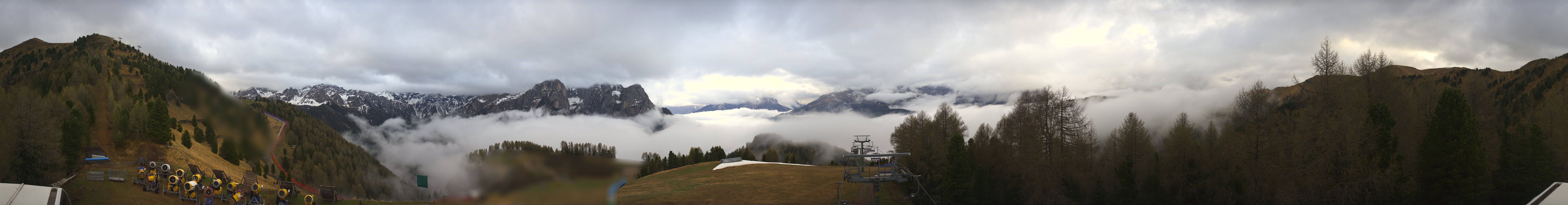 Archiv Foto Webcam Panorama Pozza di Fassa - Buffaure