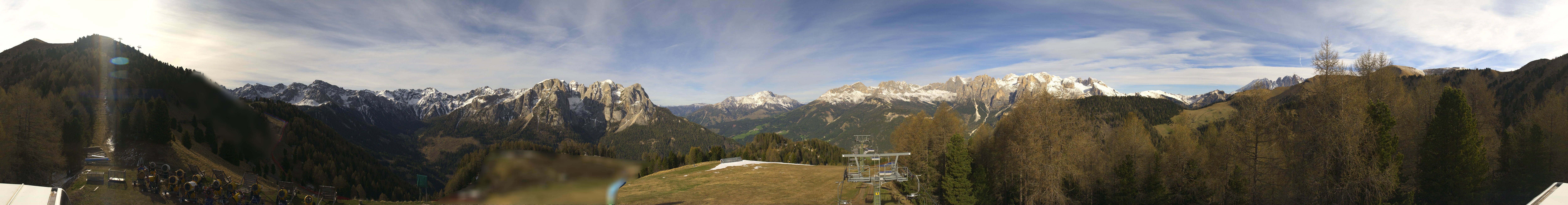 Archiv Foto Webcam Panorama Pozza di Fassa - Buffaure