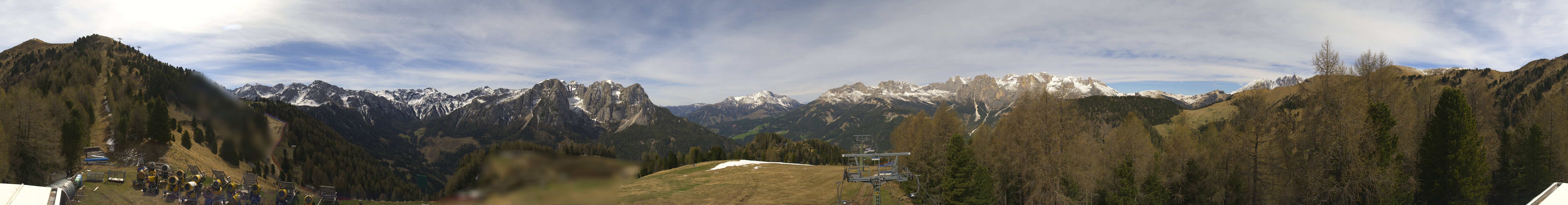 Archiv Foto Webcam Panorama Pozza di Fassa - Buffaure