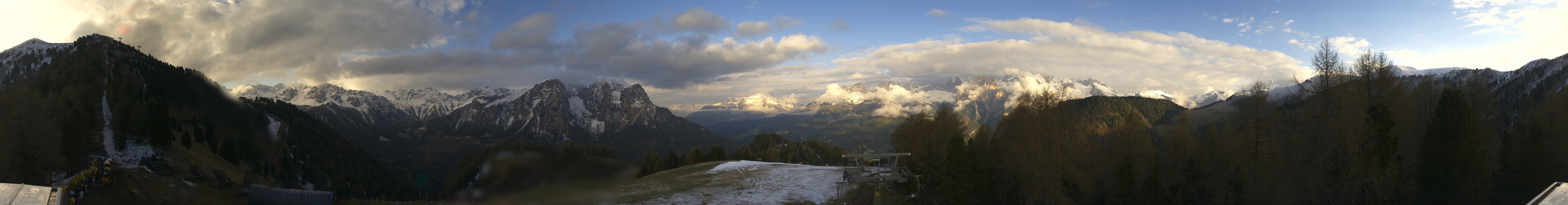 Archiv Foto Webcam Panorama Pozza di Fassa - Buffaure