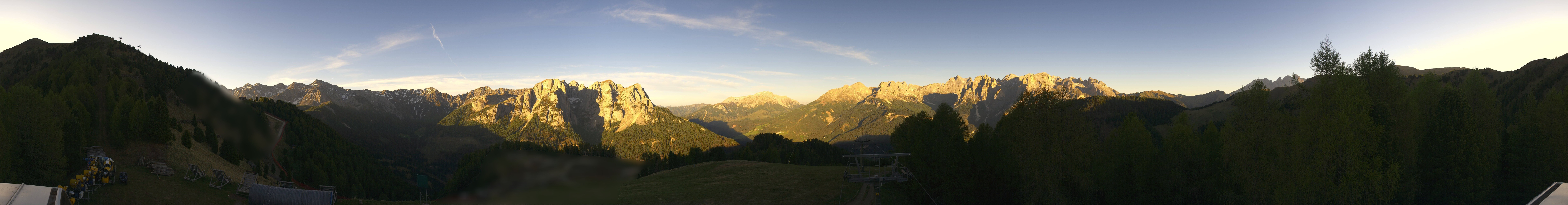 Archiv Foto Webcam Panorama Pozza di Fassa - Buffaure